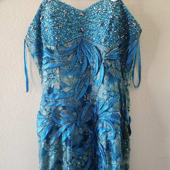 Formal Evening Gown Party Wedding Reception Aspeed USA Size XS - Picture 3 of 9